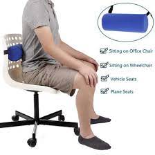 Spine Lumber Roll Cushion for Lower Back Pain, Car Seat & Office Chair